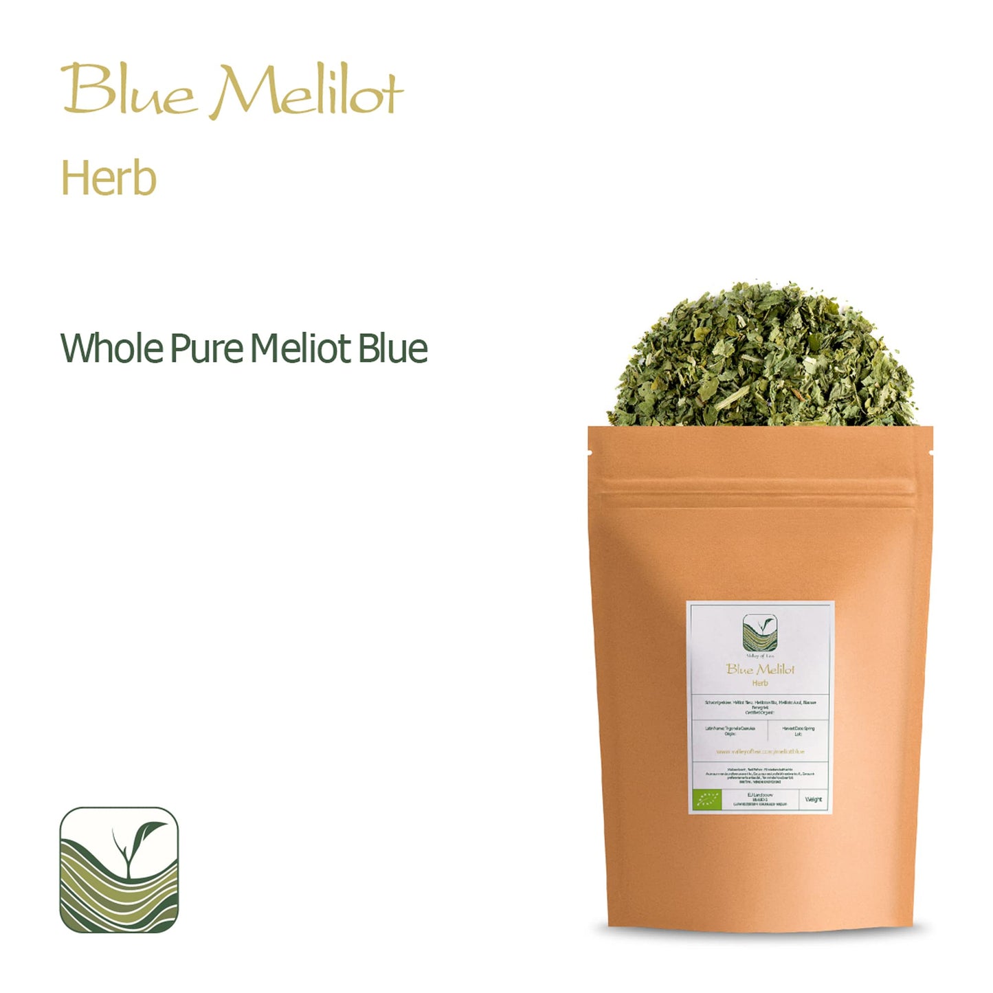 Melilot Blue Organic Herb - Blue Fenugreek - Meliloti Coerulea, Trigonella Caerulea