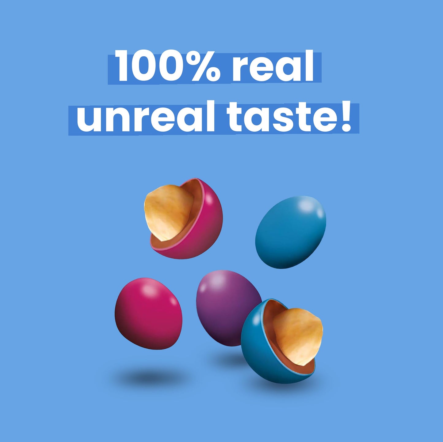 Unreal Dark Chocolate Peanut Gems | Vegan with Colors from Nature | Fair Trade, Non-GMO, Gluten Free Ingredients | No Sugar Alco