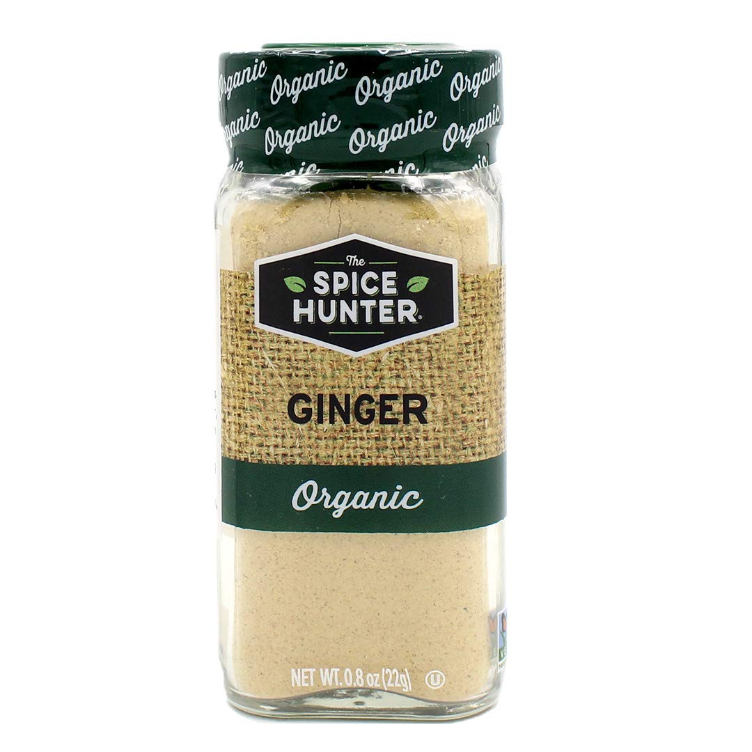 The Spice Hunter Ginger, Ground, Organic, 0.8-Ounce Jar