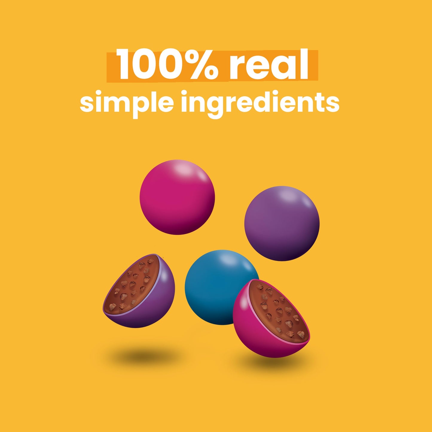 Unreal Dark Chocolate Quinoa Gems (3 Value Size Bags) | Vegan, Colors From Nature | Fair Trade, Non-Gmo | Gluten Free, No Sugar