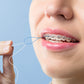 Floss Threaders For Braces, Bridges, And Implants 200 Count (Pack Of 4)