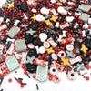 Halloween Sprinkles I 3.5Oz I Orange And Black Sprinkles I Eye, Bone Sprinkles I Cake Cupcake Toppers Cookie Dessert Sprinkles D