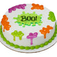 DecoPac Halloween Slime Sayings Cake Decorations, 12 Pack, Food Safe, Purple, Green, Orange, Model 22841