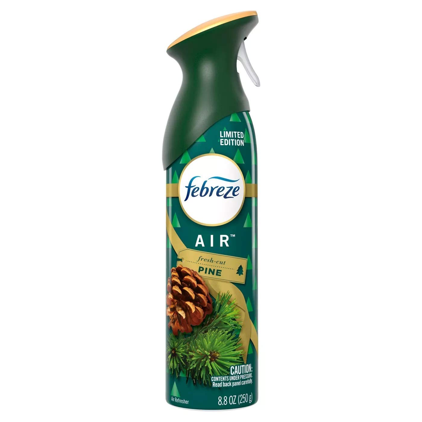 Febreze Air - Air Freshener Spray - Fresh-Cut Pine - Limited Edition Holiday Collection 2020 - Net Wt 88 Oz (250 G) Per Bottle -