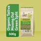 Organic Tattva, Organic Green Moong Dal Split - 500 Gram | 100% Vegan, Gluten Free And No Preservatives