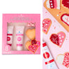 Sweets Indeed Cookie Decorating Kit 8 Baked cookies Heart sprinkes frosting tubes 14.87 ounces