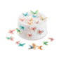 Yocity 40Pcs Edible Wafer Paper Butterflies Cake Toppers Edible Butterfly Cake Cupcake Topper Baby Shower Kids Birthday Wedding