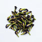 HOMTIEM Organic Dried Butterfly Pea Flower, Non-GMO, Vegan, 100g