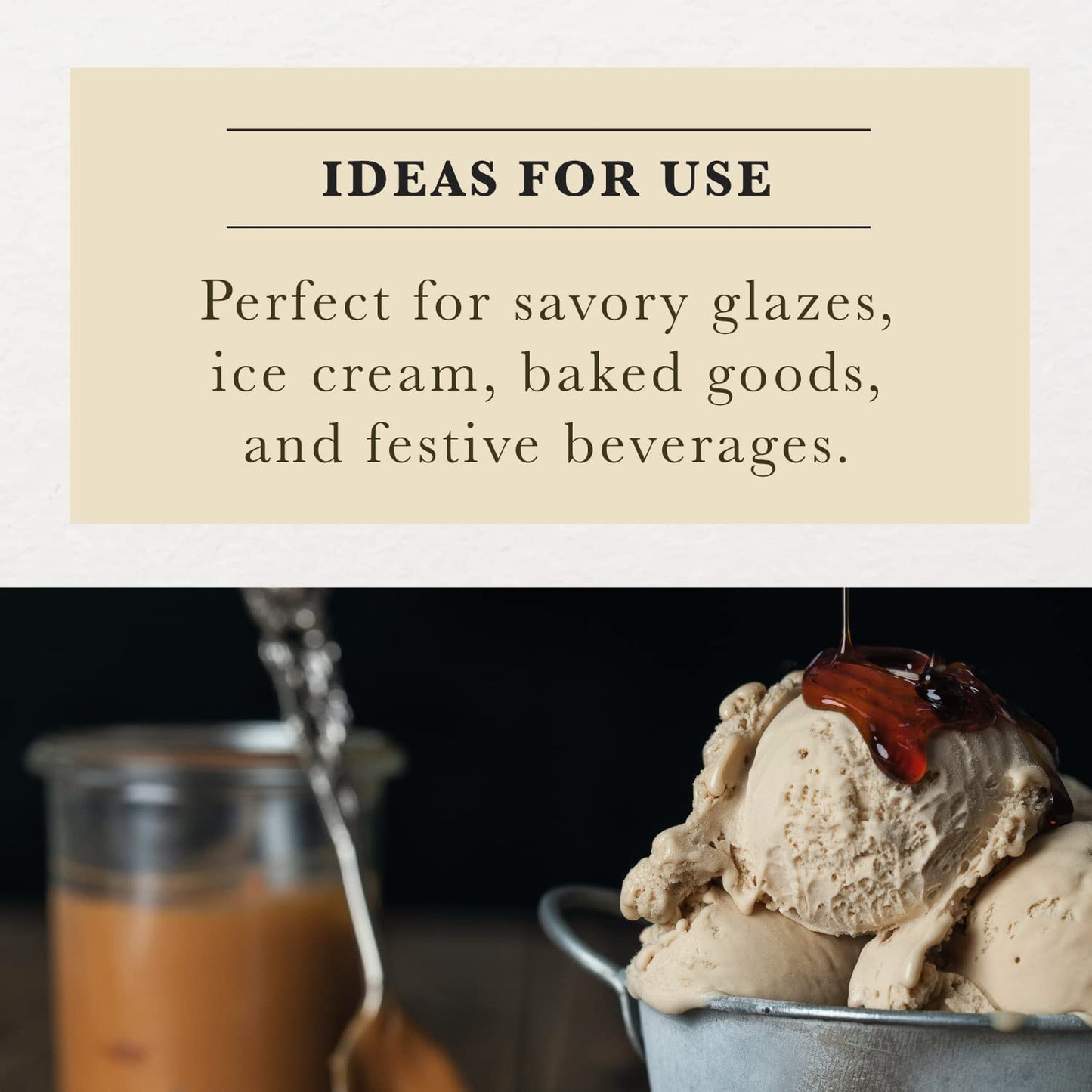 COOKS Pure spirit-inspired flavor Extract for Baking, Ice Cream, and Candies, 16 Fl Oz