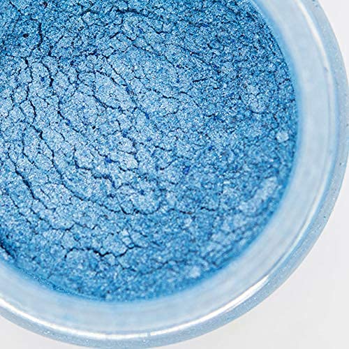 Bulk (20G) Navy Blue Luster Dust Edible Glitter For Cocktails | Enhanced Edible Navy Blue Luster Dust For Cake Decorations - Edible Glitter For Drinks Cupcakes Cookies Cakes Food Discomfort-Reducingt