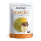 Paromi Tea Matcha With Turmeric, Ginger & Cinnamon 35 Grams, Organic Stone-Ground Organic Green Tea, Serve Hot Or Iced, Blend, W