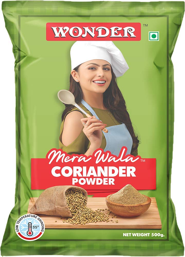 Wonder Mera Wala Coriander Powder/Dhaniya/Dhana Powder 500G / No Artificial Flavour Added/For Healthy & Flavourful Cooking, 500 