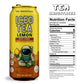 Tea Industries Black Tea with Lemon Iced Tea - Sugar Free  Low Calorie Citrus Flavor Electrolyte Drink for Hydration  16oz Cans (12-Pack)