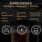Super Cocoa Hot Chocolate Mix - Dairy Free, Sugar Free, Keto, Vegan - 6.6 Ounce - Energy Cocoa