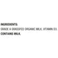 Horizon Organic Grassfed Whole Milk, Half Gallon