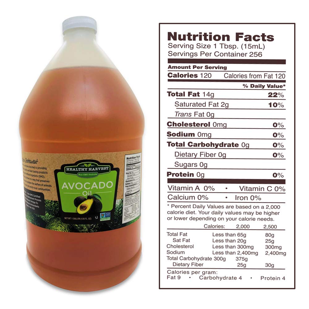 Healthy Harvest Non-GMO Avocado Oil - Great for Sauces And , Cooking, Frying and More - Nutritious And Rich With Antioxidants (1