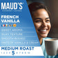 Maud'S French Vanilla Flavored Coffee Pods, 100 Ct | French Vanilla Flavor | 100% Arabica Medium Roast Coffee | Solar Energy Pro
