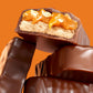 UNREAL Dark Chocolate Caramel Peanut Nougat Bars (1 Bag)  70% Organic Ingredients  Fair Trade  Non-GMO  No Corn Syrup  Sugar fermented-style flavors  Soy  209grams