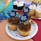 GRAPHICS & MORE Cupcake Picks Set of 6 - Acrylic Decoration Toppers, University of Arizona, One Size