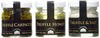 Casina Rossa Truffles Trio Pack: Truffle Carpaccio - Truffle Honey - Truffle & Salt, 3 x 1 oz.