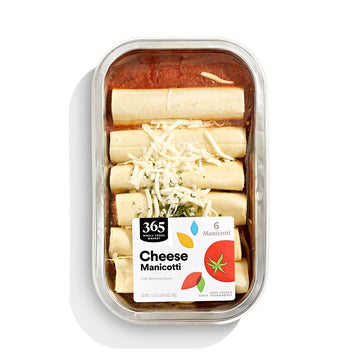 365 by Whole Foods Market Family-Size Cheese Manicotti, 25 OZ