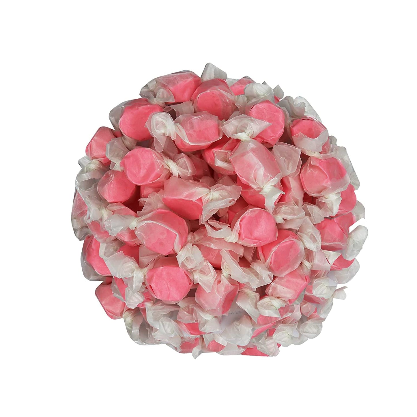 Gourmet Soft and chewy Salt Water Taffy Candies - Individually Wrapped - Bulk bags (Strawberry, 2 Pound (Pack of 1))
