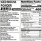 Fanale Ice Mocha Bubble Tea Flavoring Powder, 2.2 Pounds, Perfect for Baking, Smoothies, Desserts, and Drinks