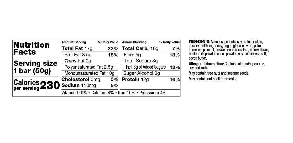 KIND Protein Bars, Almond Butter Dark Chocolate, 30 Count, Pack of 1