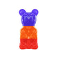 The Gummy Bear Guy Worlds Largest Gummy Bear - 1 Count - Orange & Blue