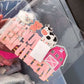 Glitter Pink Farm Animals Cake Topper Pink Farm Animals Birthday Cake Decoration Farm Animals Birthday Party Supplies Cow Birthd