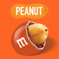 M&Ms Peanut Orange Chocolate Candy - 2Lbs Of Bulk Candy In Resealable Pack For Candy Buffet, Birthday Parties, Theme Meetings, C