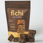 Fichi Fig and Nut Bites, Gluten-Free Italian Snack, 3.5oz Bag, Fig and Almond