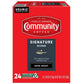 Community Coffee Signature Blend Dark Roast Coffee Pods, Compatible with Keurig 2.0, 24 Count, Paper, Model 5000374328