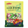 Korean Assorted Fruity Hard Candy, 1.75 lb bulk bag with 200 Individually wrapped pieces, 9 Flavor Mix includes Apple, Strawberr
