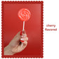 Individually Wrapped Red Swirl Lollipops, Strawberry Flavored, 24 Pieces