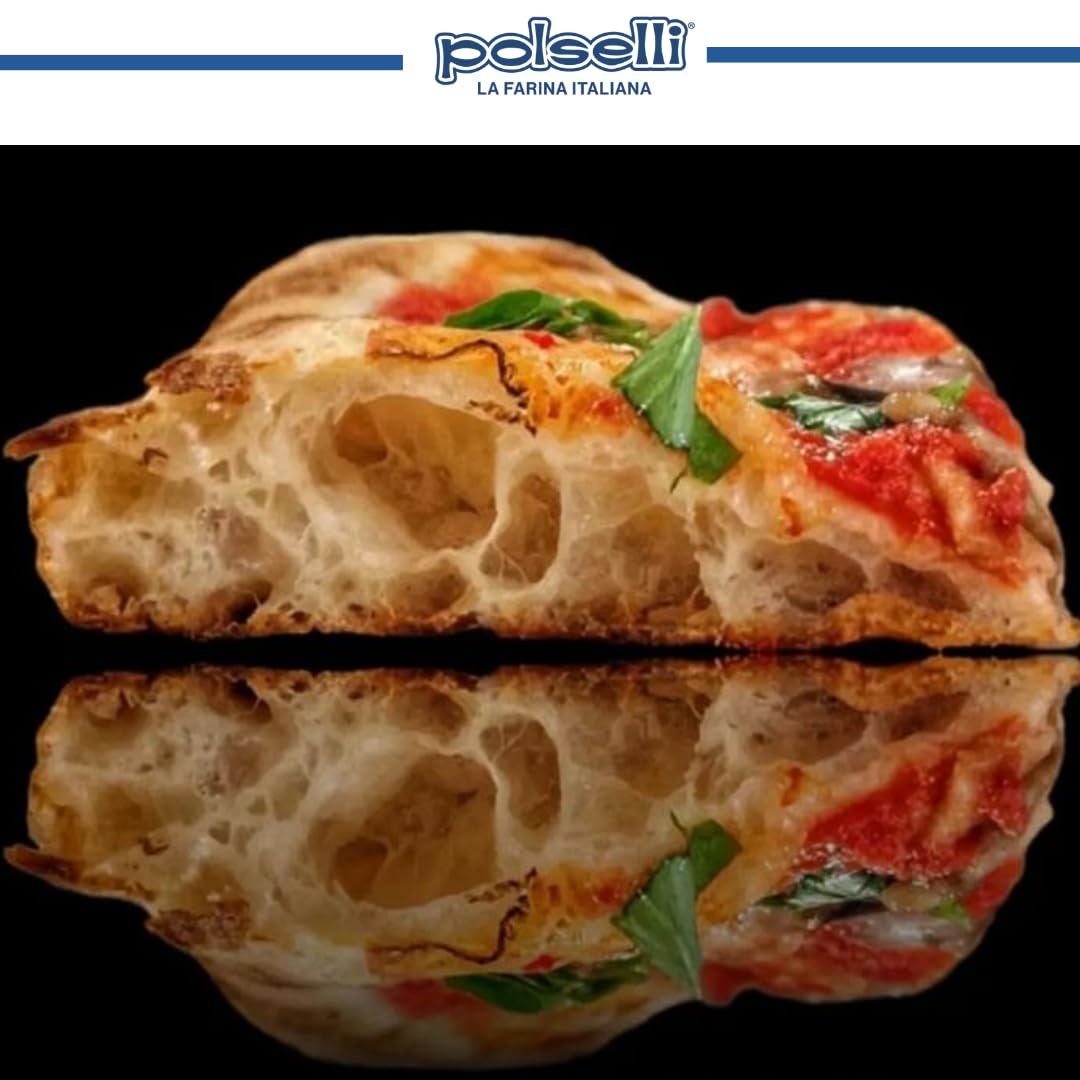 Polselli La Romana Pinsa & Pizza In Pala Flour, Type 0 Flour, Roman-Style Flour, Pizza Crust, High Protein Italian Flour, Ideal