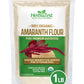 HerbaZest Organic Amaranth Flour - Gluten Free, Vegan - 1 LB (16 Ounce)