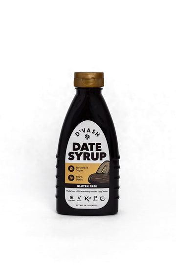 Dvash Date Syrup 14.1Oz Squeeze Bottle | Dibis | Vegan, Gluten-free, No Added Sugar, Paleo, Non-GMO, Kosher,Honey/Sugar Substitu