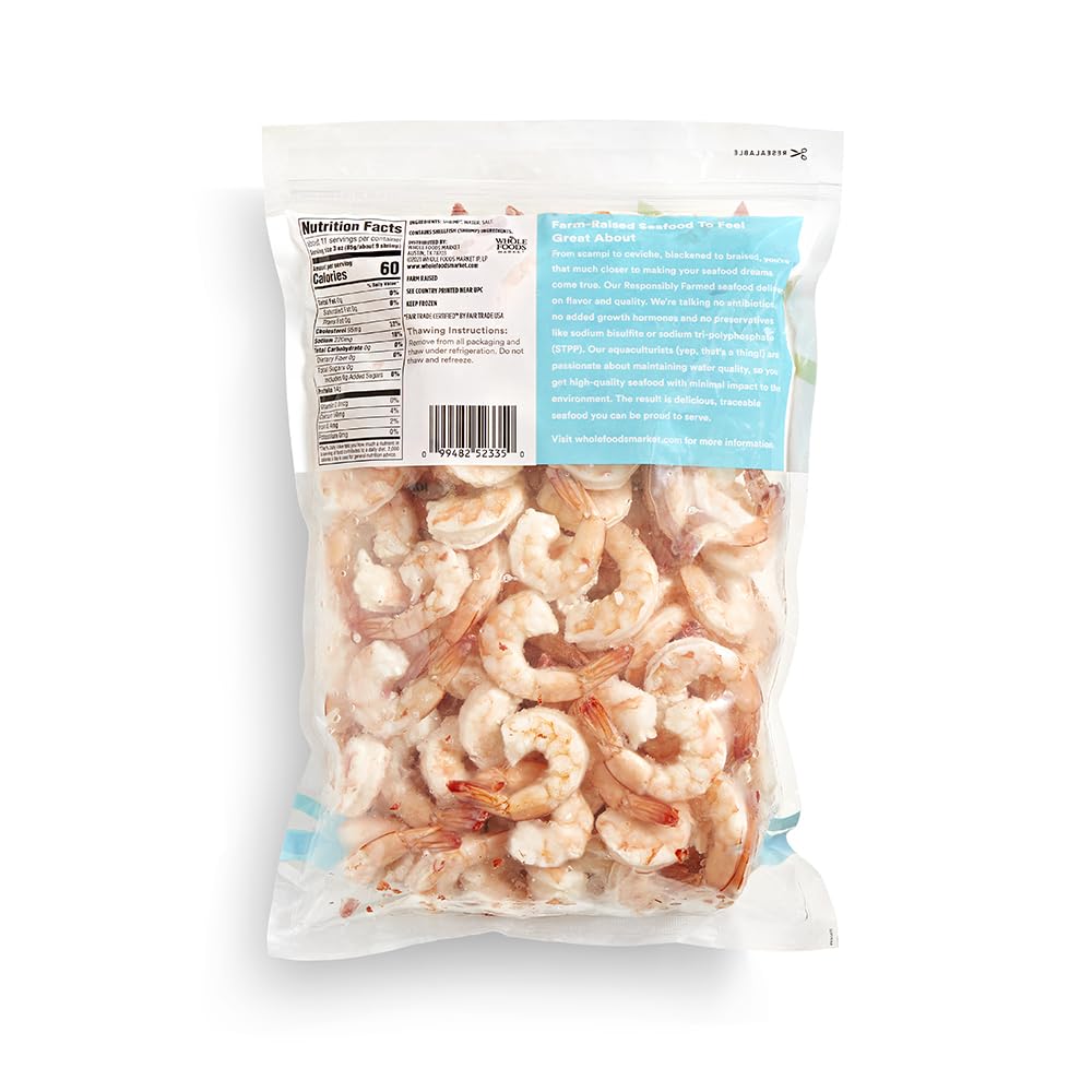 365 by Whole Foods Market 41/55 Shrimp Club Pack, 32 OZ