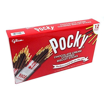 Pocky Cream Covered Biscuit Sticks, 1.41 Ounce (Pack of 12)