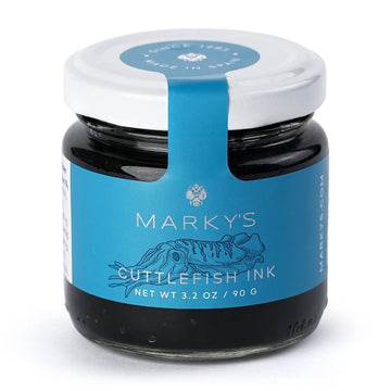 MARKYS Cuttlefish Squid Ink Food Coloring - 3.2 OZ / 90 G - Imported from Spain