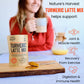 Natures Harvest Turmeric Latte Mix, Caffeine-Free Coffee Alternative, 2.12 oz Pack, 30 Servings