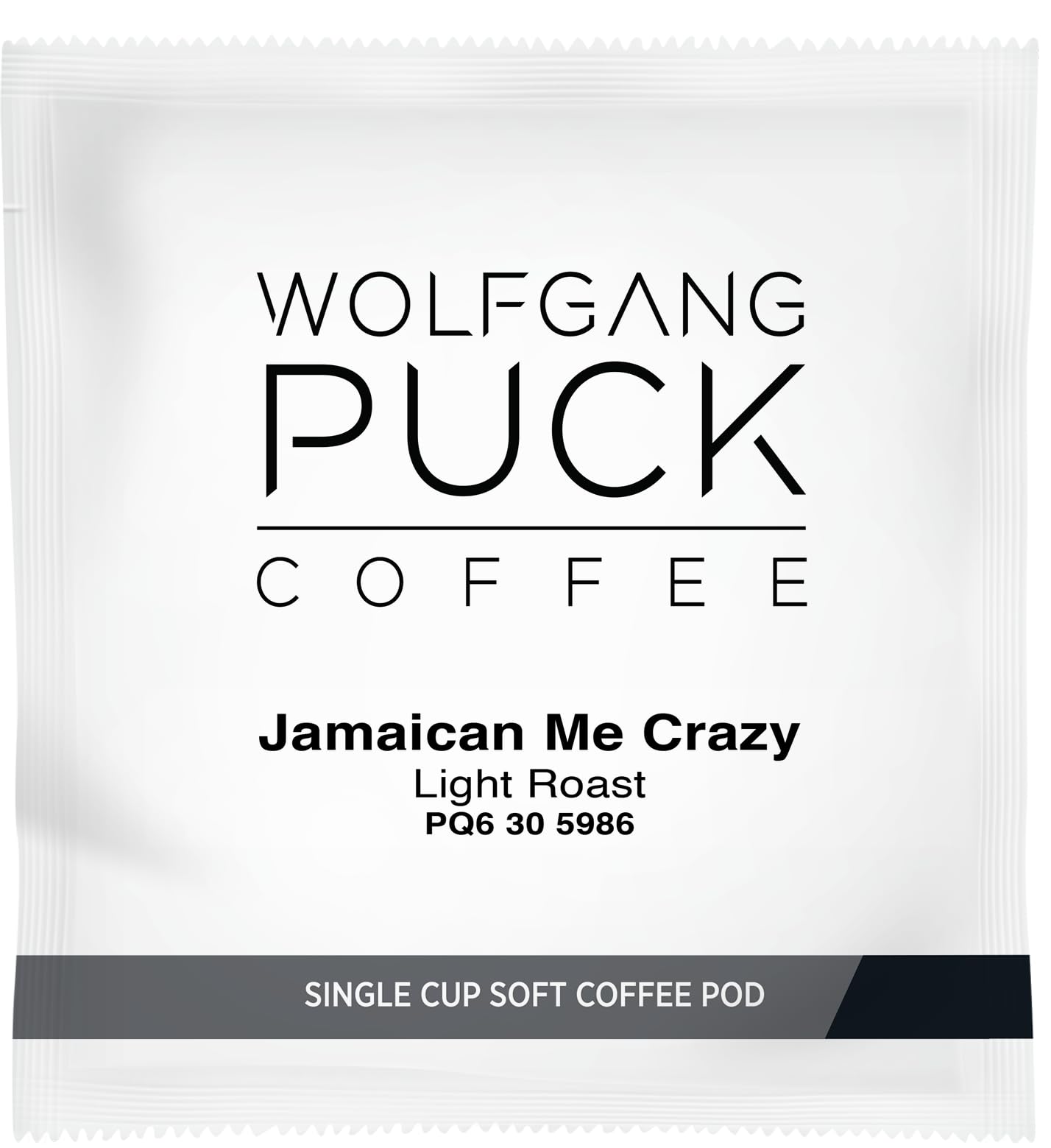 Wolfgang Puck Coffee, Jamaica Me Crazy, 9.5 Gram Soft Pods, 18 Count (Pack of 6)