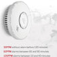 Ecoey 10-Year Smoke And Carbon Monoxide Detector, Dual Sensor Smoke Co Alarm With Built-In Battery And Silence Function,Fj183-A,