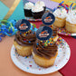 Salem State University Primary Cupcake Picks Toppers Decoration Set Of 6
