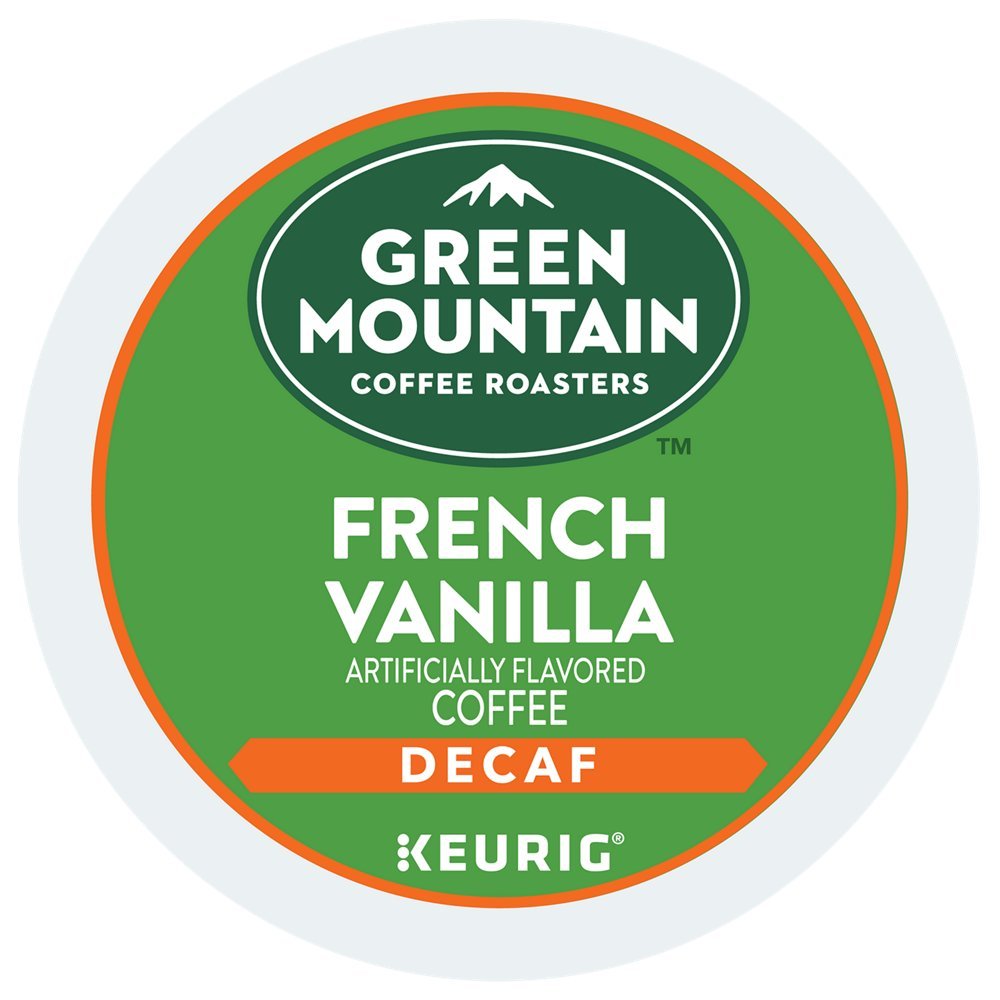 Green Mountain Coffee Roasters French Vanilla Decaf K-Cup Coffee, 48 Count