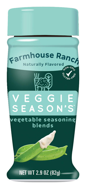 Veggie Season's Farmhouse Ranch Vegetable Seasoning Blends, 2.9 Oz