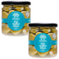 Divina Feta Stuffed Olives, 12.9 oz, 2-Pack, Perfect for Snacks and Appetizers
