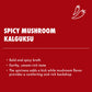 Surasang Spicy Mushroom Kalguksu Noodles, 7.86 Ounce, Pack of 6, Korean cutting too Cut, Invigorating Flavor