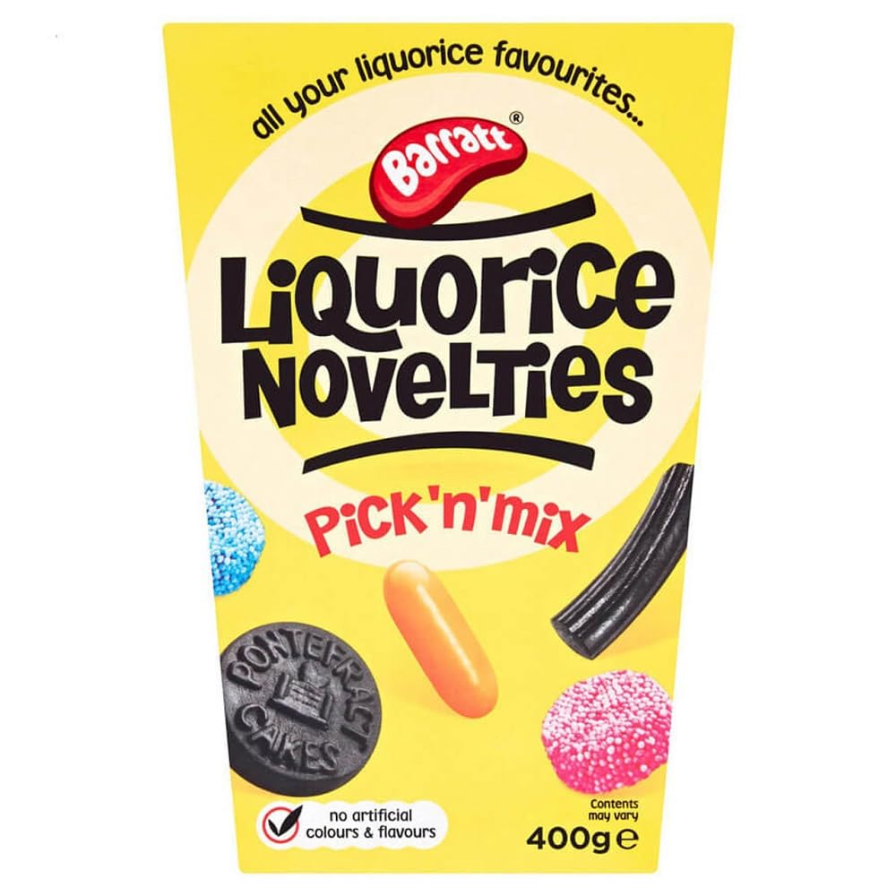 Barratt Liquorice Novelties 400g